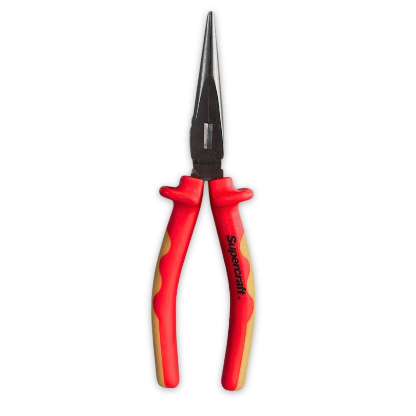 Supercraft TPA7120 Long Nose Pliers VDE 1000v 200mm - South East Clearance Centre