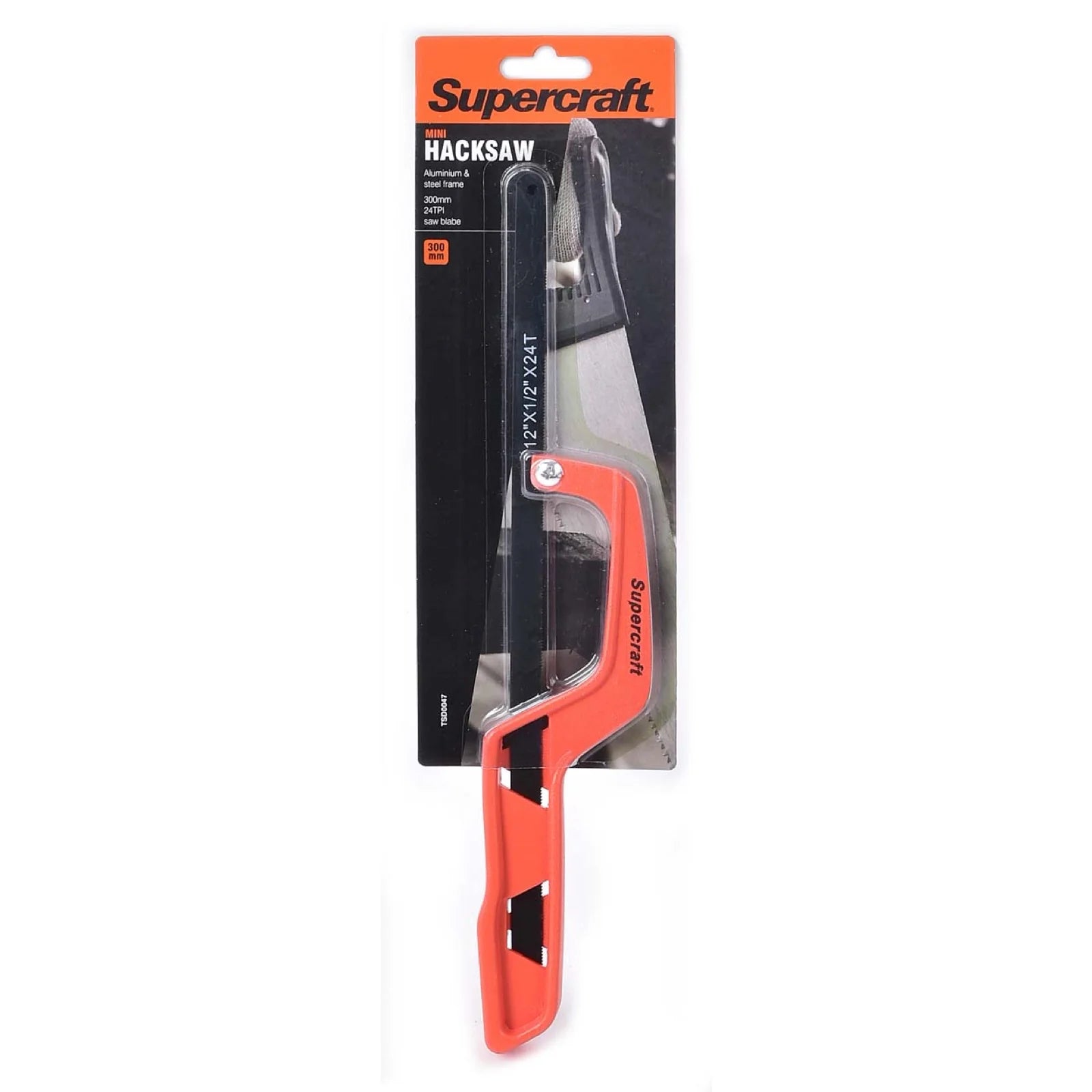 Supercraft TSD0047 Hacksaw Mini Soft Grip - South East Clearance Centre