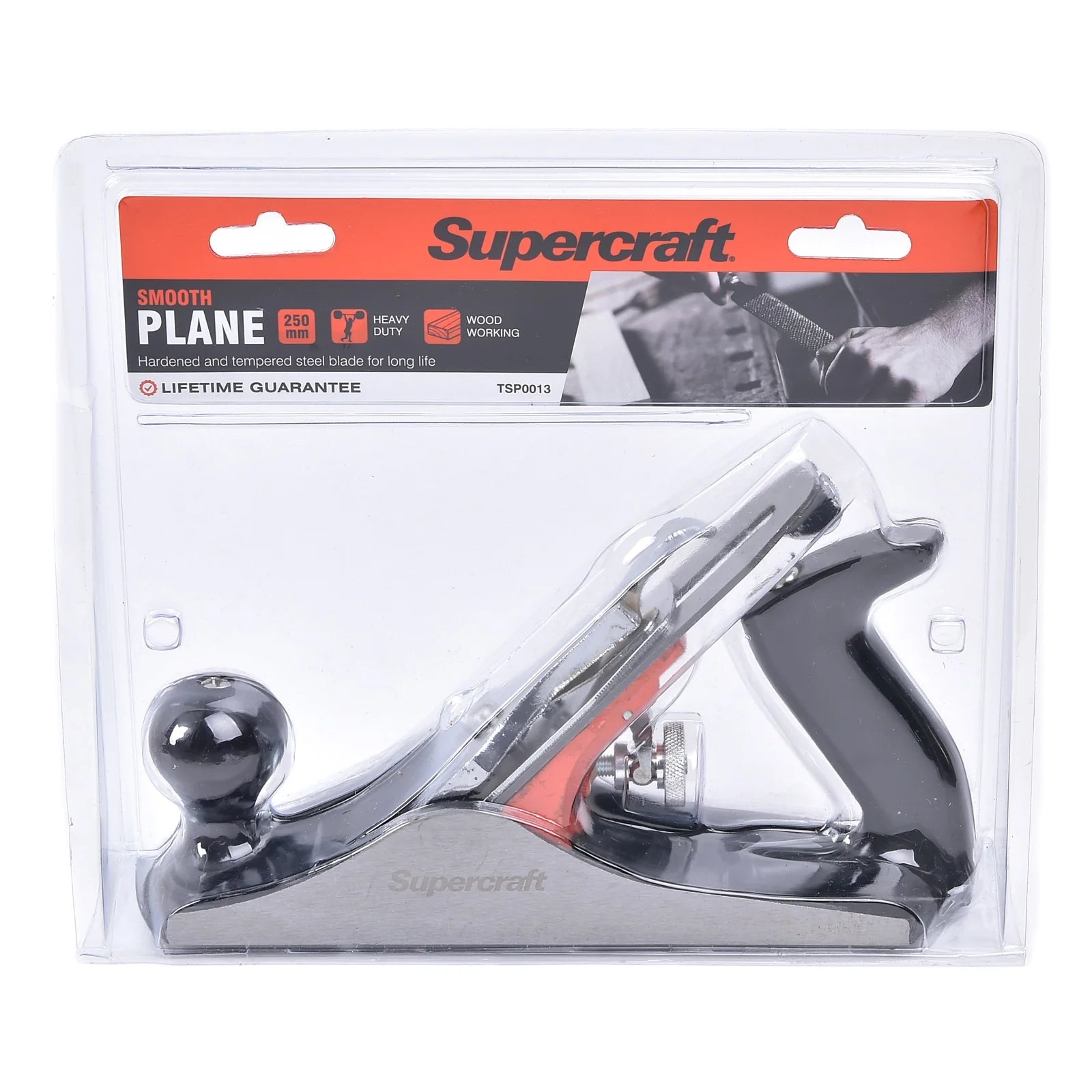 Precision Supercraft Woodworking Plane – Hardened Steel Blade for Accurate Smoothing