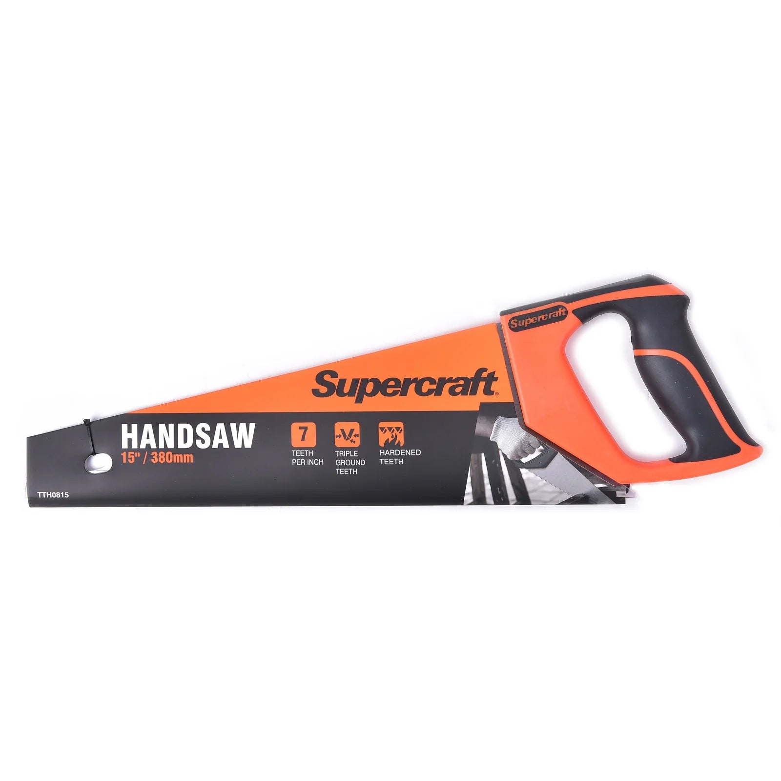 Supercraft Handsaw Soft Grip 381mm/15in - South East Clearance Centre