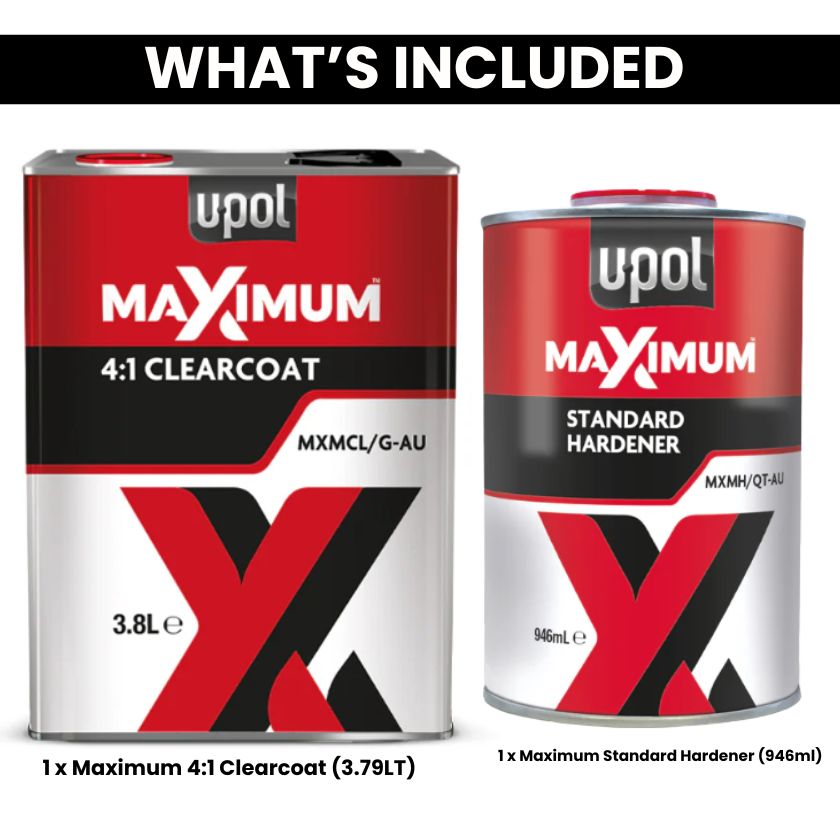 Upol Maximum 4:1 Clearcoat Kit