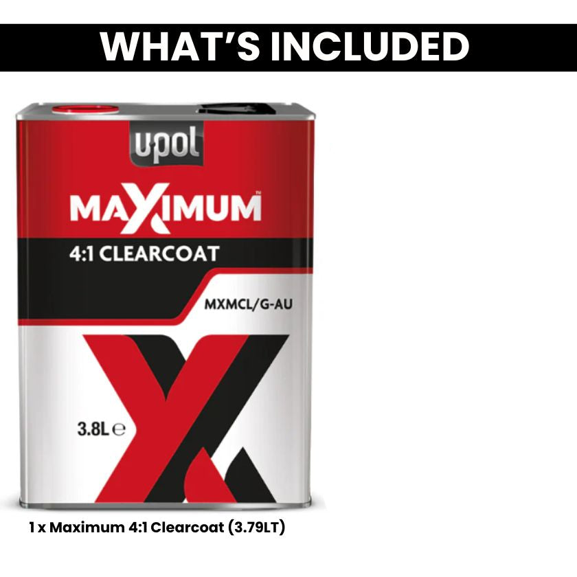 Upol Maximum 4:1 Clearcoat Kit - South East Clearance Centre