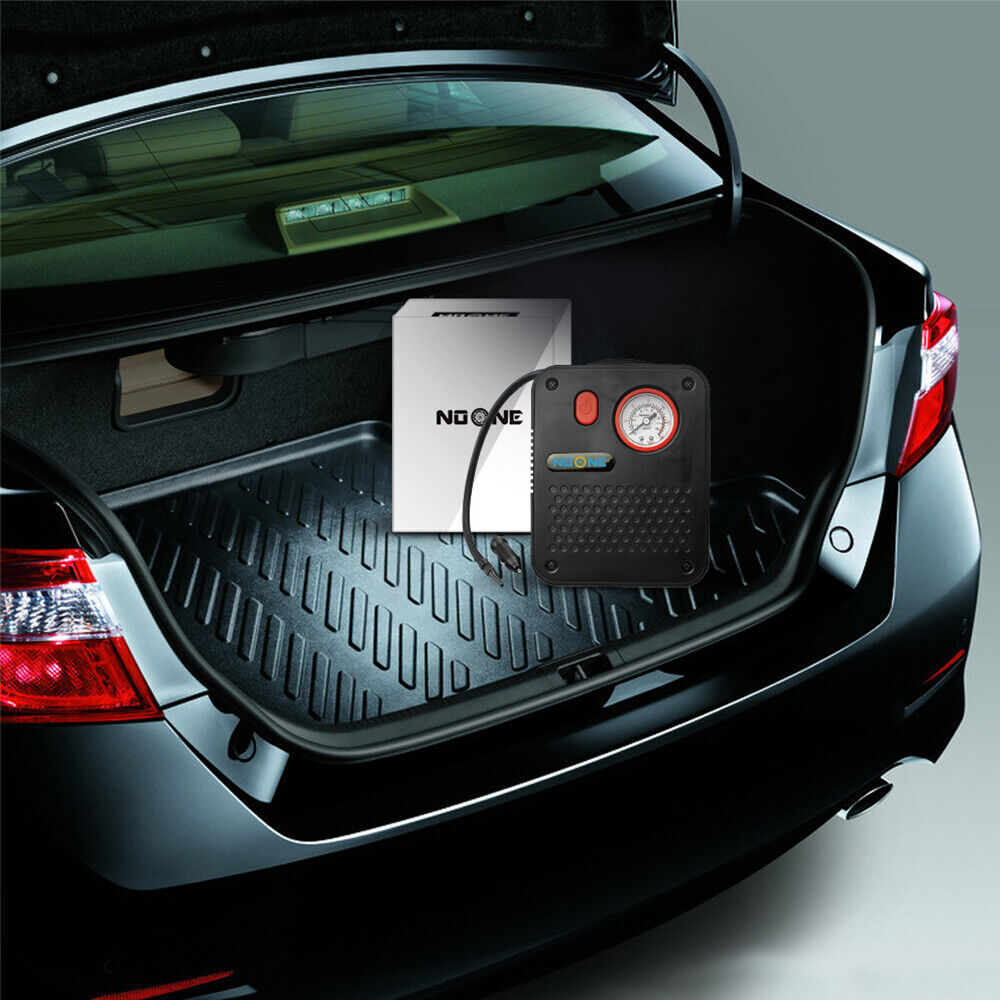 1.9M Air Compressor Tire Inflator 12V Portable Car Tire Inflator Pump 60W - South East Clearance Centre