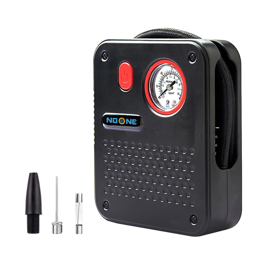 1.9M Air Compressor Tire Inflator 12V Portable Car Tire Inflator Pump 60W - South East Clearance Centre