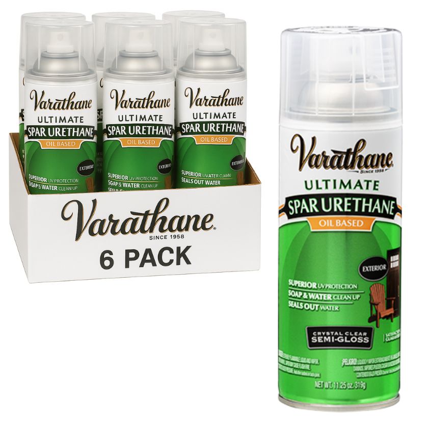 Rust-Oleum Varathane Ultimate Spar Urethane Oil Based (6 cans)