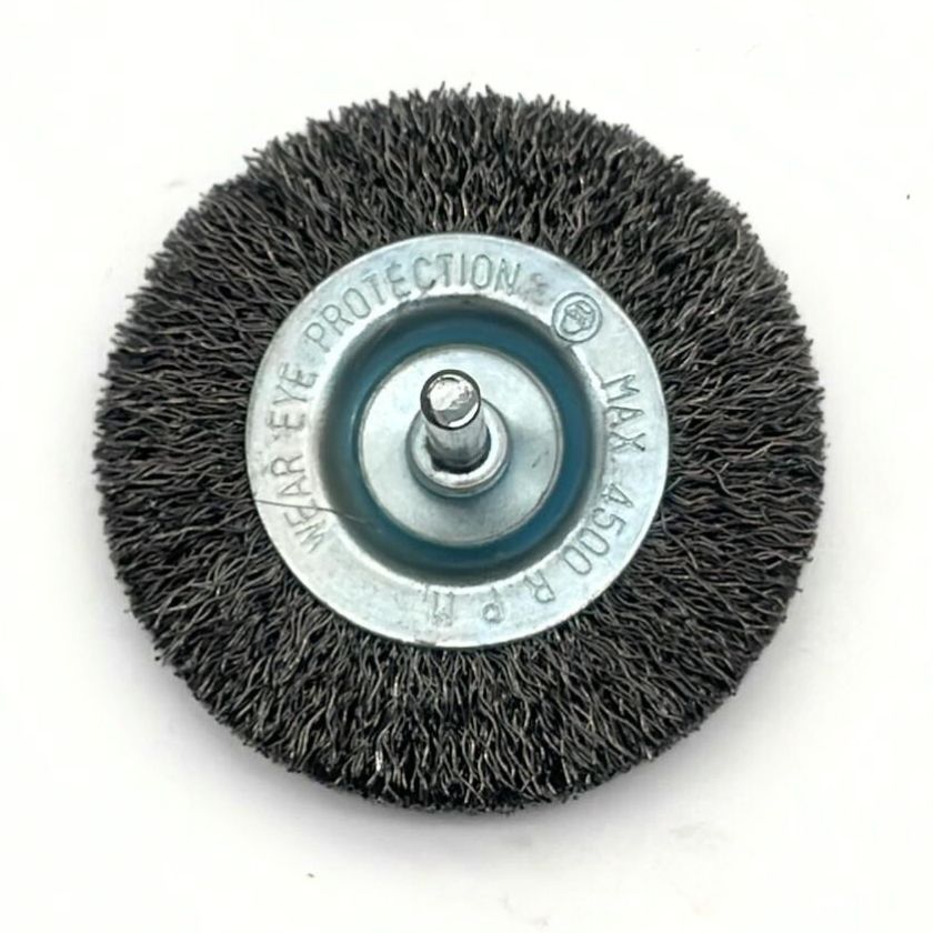 (3 Pack) Triplex Technic Crimp Rigid Wire Wheel 100mm diameter - South East Clearance Centre