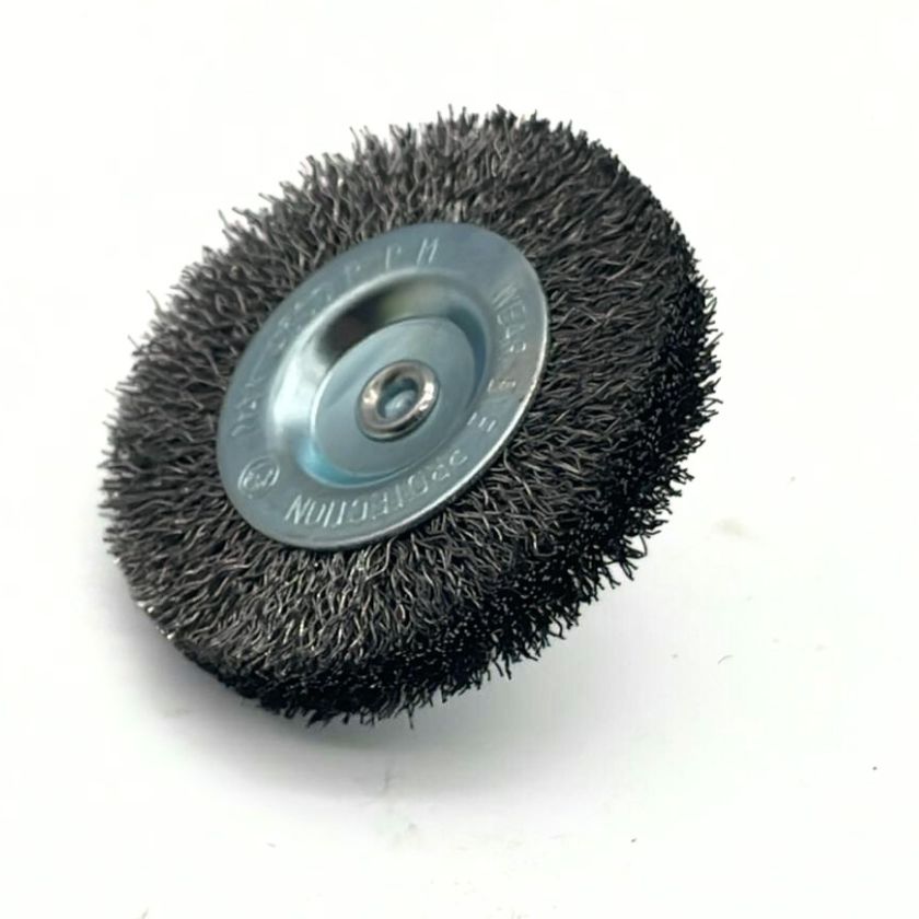 (3 Pack) Triplex Technic Crimp Rigid Wire Wheel 100mm diameter - South East Clearance Centre