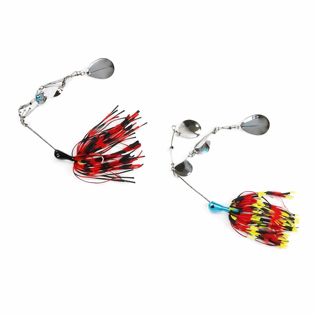 Kamikaze Quad Spin Arama Spinnerbait – 18g, 2 Pack - South East Clearance Centre