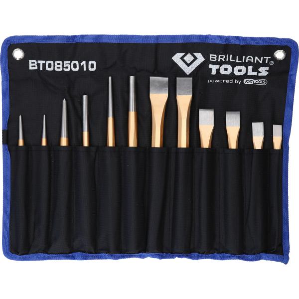Chisel and Punch Set 12 Pieces - South East Clearance Centre