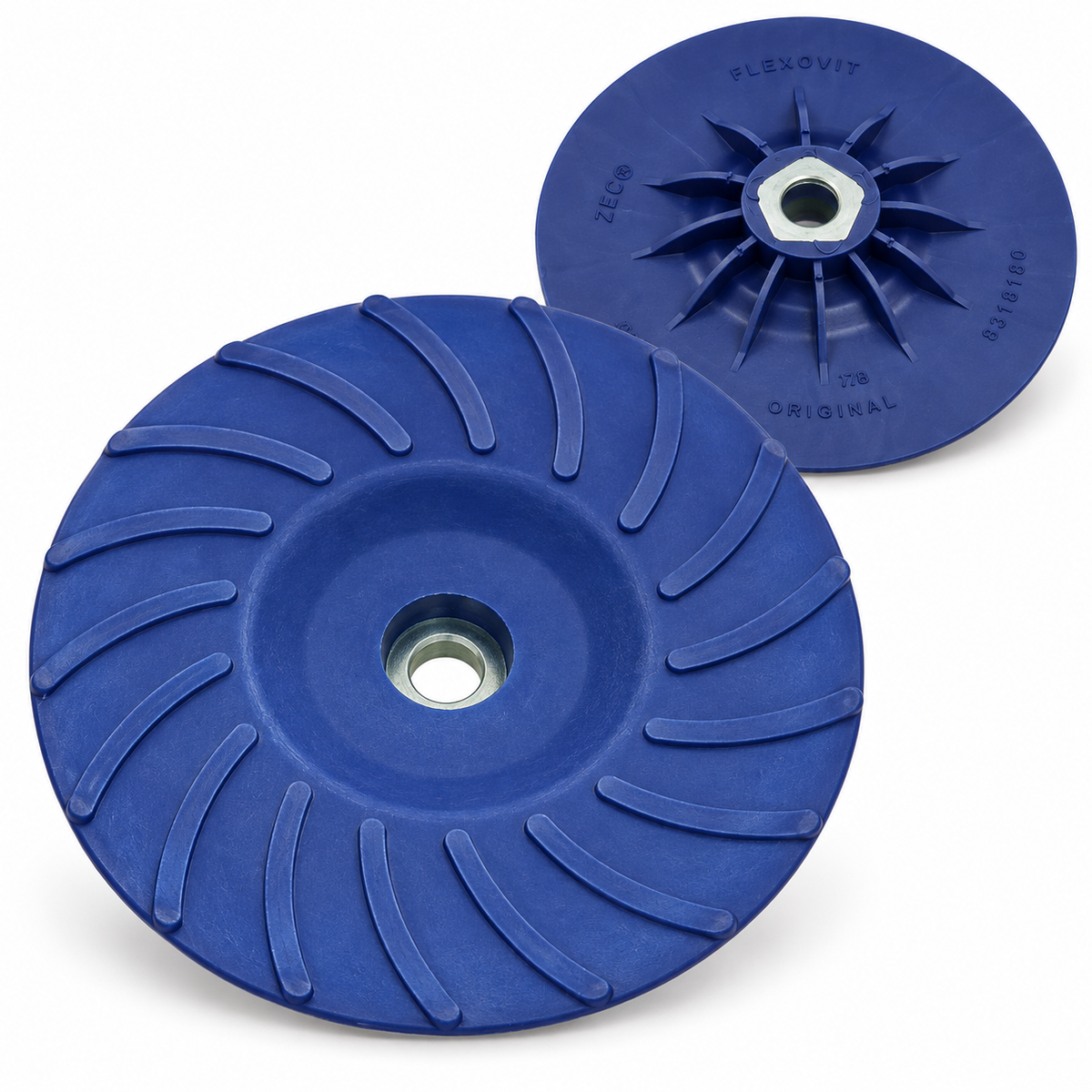 Flexovit 178mm ZEC Disc Support Pad for Concrete & Fibreglass Grinding