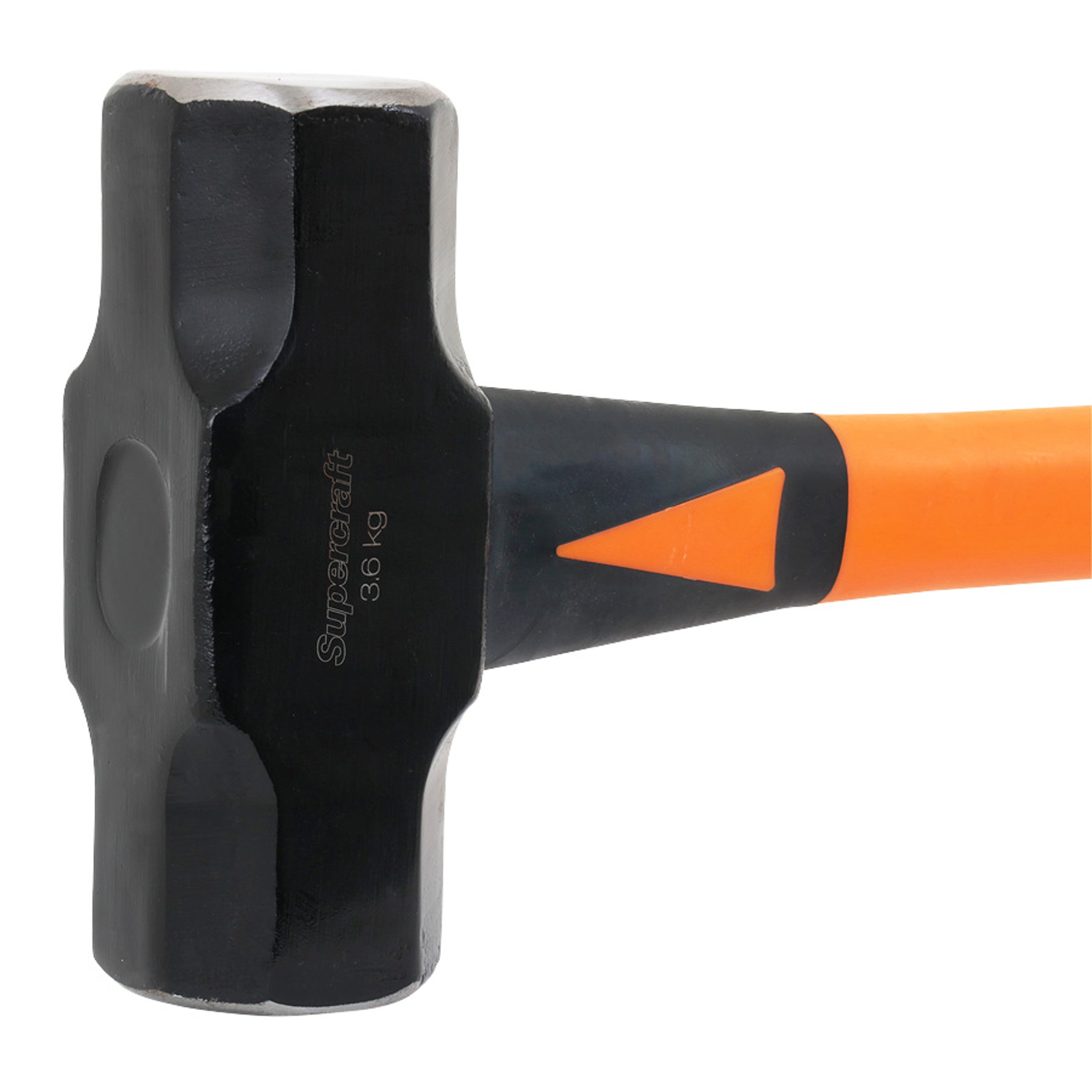 (2 Pack) Supercraft H054450 3.6Kg (8Lb) Fibreglass Sledge Hammer 900mm - H054450