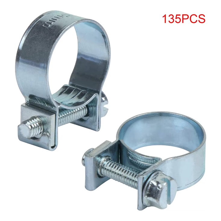 135 Piece Car Fuel Line Hose Clip Assortment Kit - South East Clearance Centre