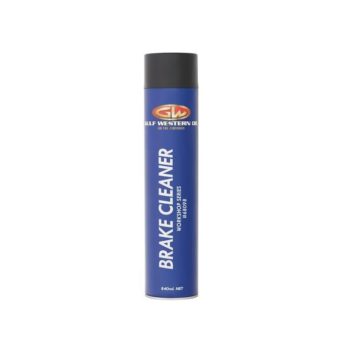 Gulf Western Brake Cleaner Aerosol 840mL Workshop Series - Carton of 12