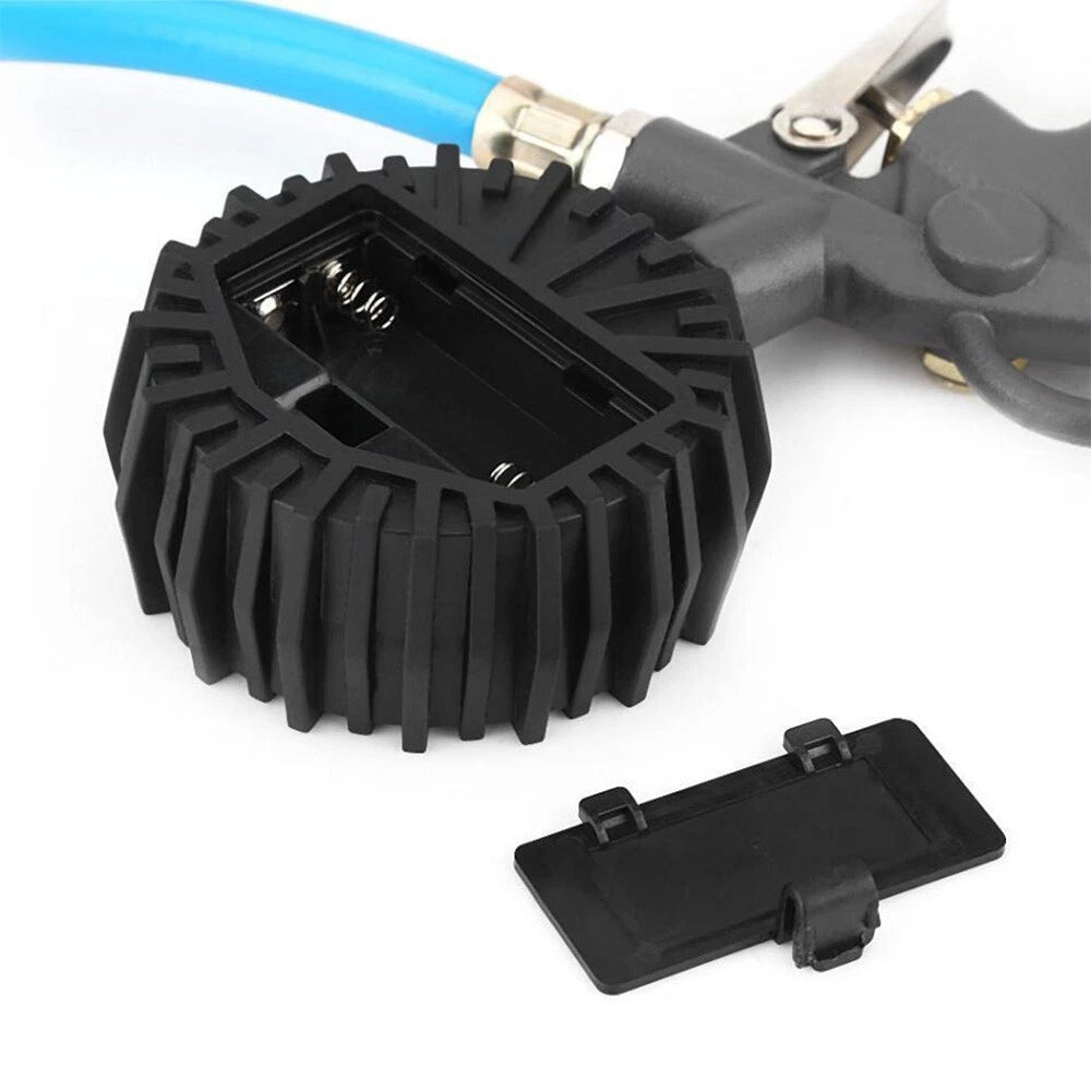 Digital Tire Inflator Pressure Gauge Car Air Line Tyre Pump Compressor 0-220 PSI - South East Clearance Centre