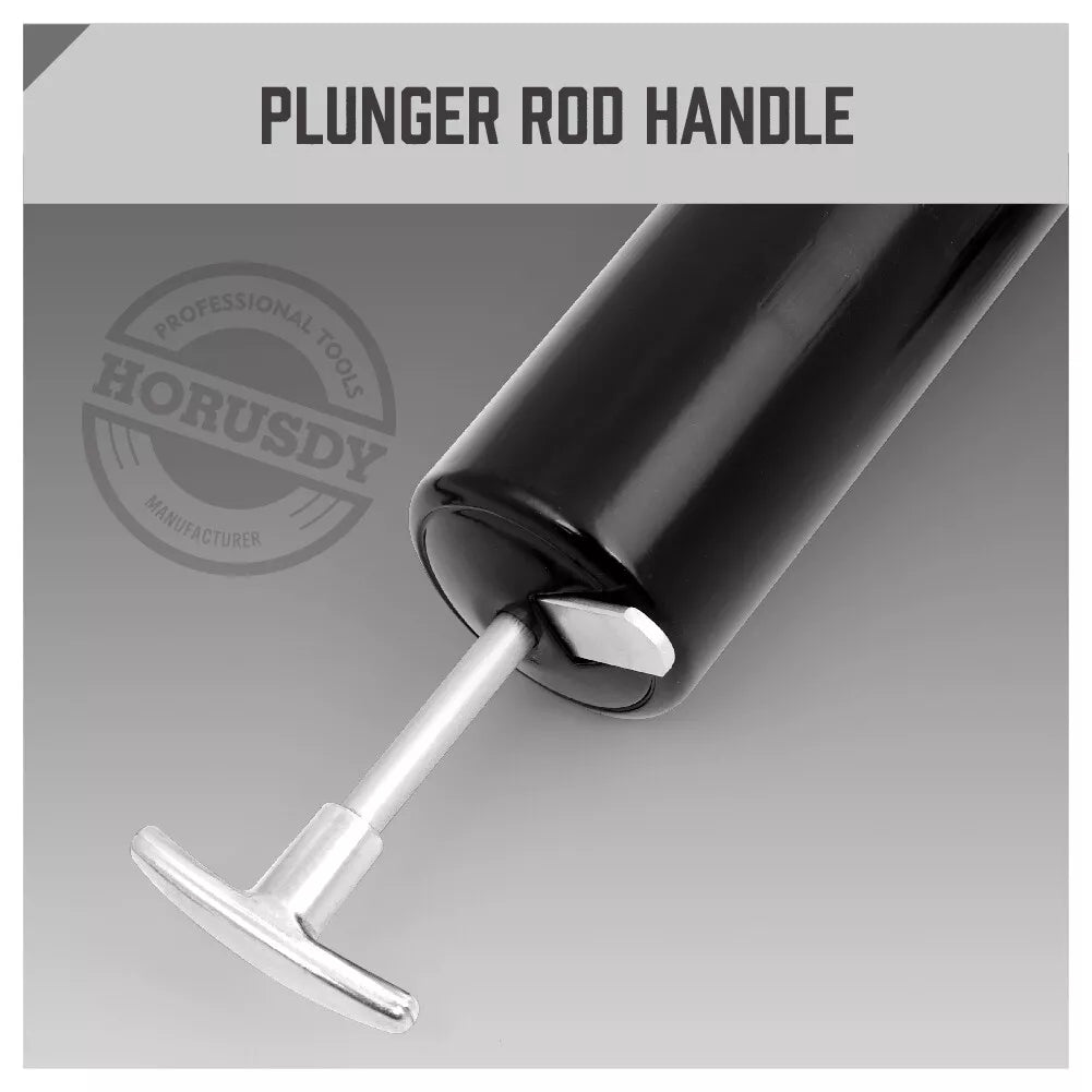 1/4" NPT Air Grease Gun Pneumatic 2400-6000PS Flexible Hose Extension Included - South East Clearance Centre