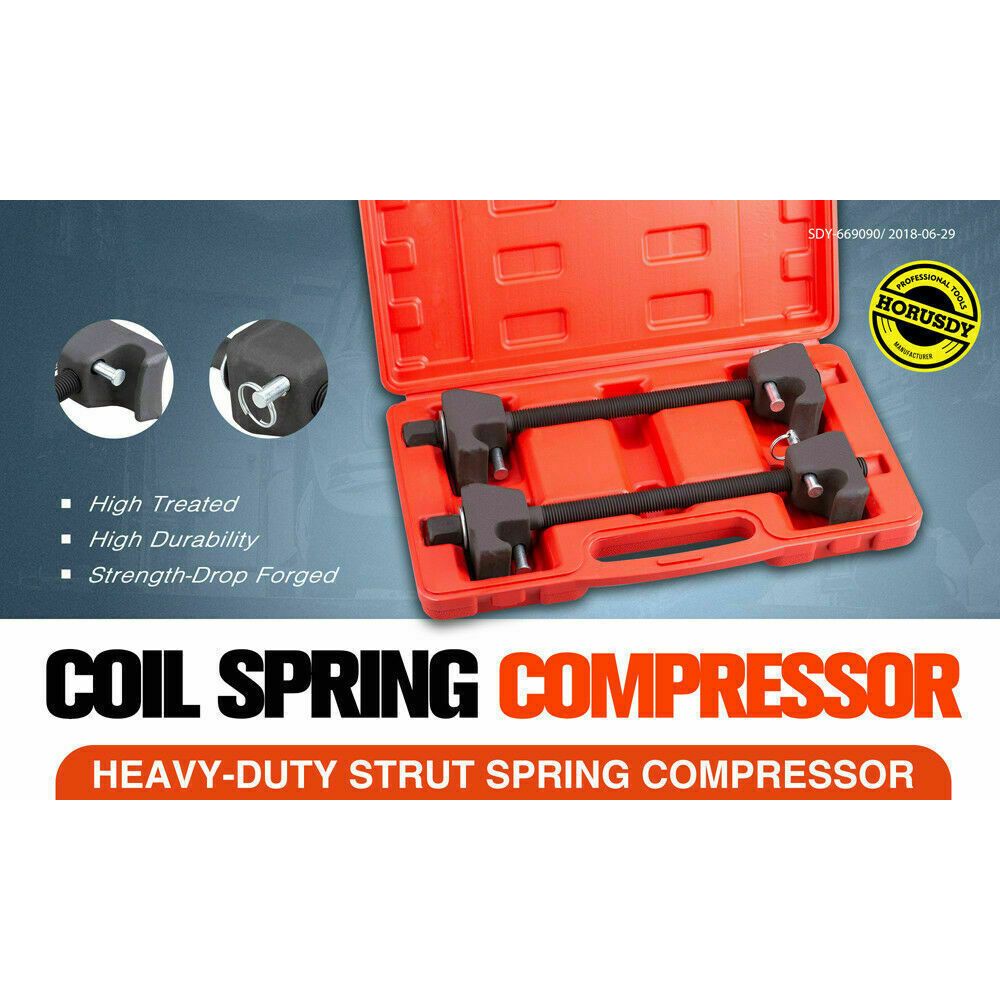 Heavy Duty Coil Spring Compressor Clamp Car Truck Shocker Struts Replace - South East Clearance Centre
