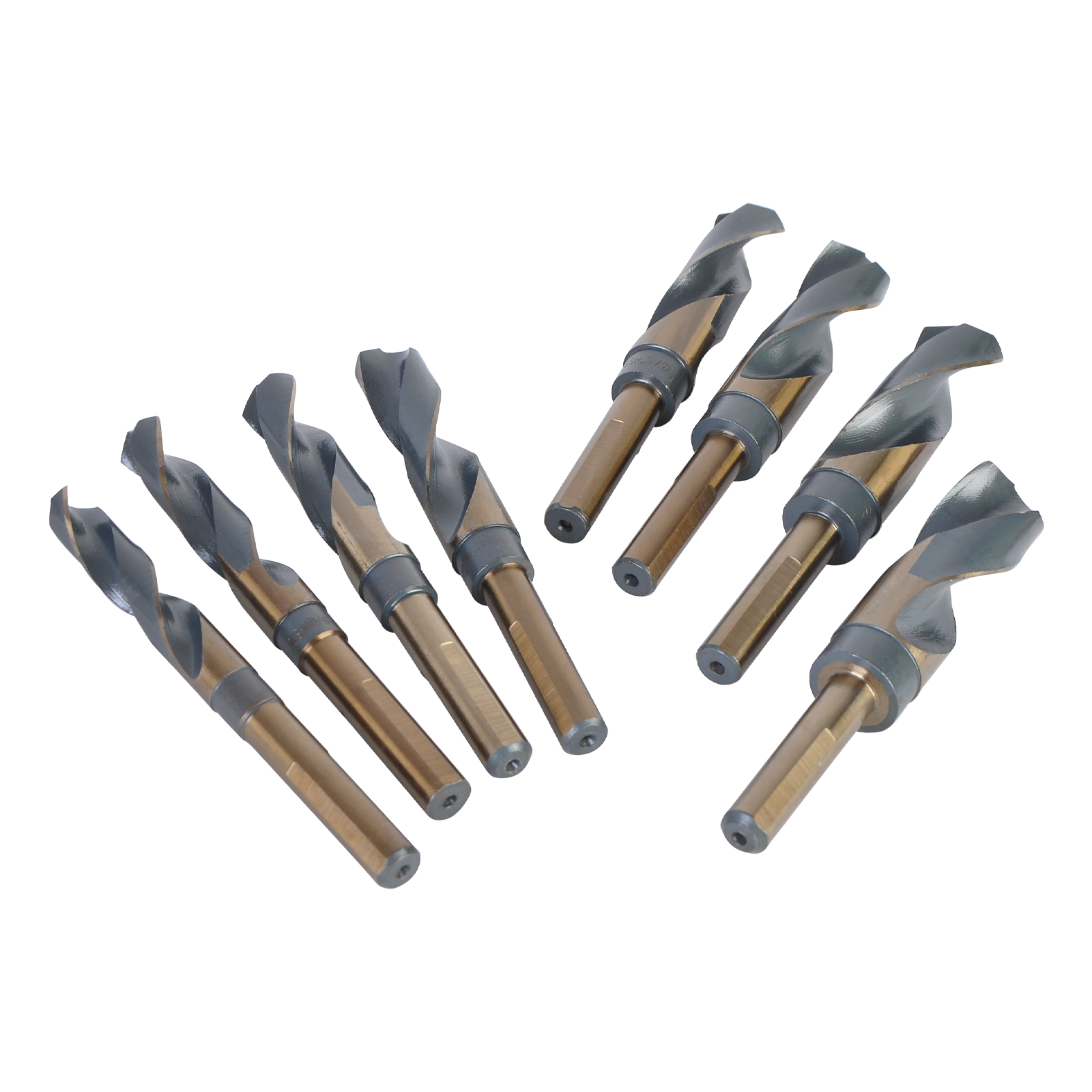 HSS Reduced Shank Drill Bits - 8 Piece Set (Metric) - South East Clearance Centre