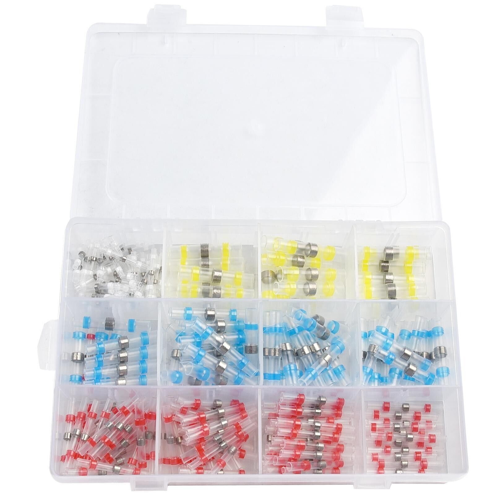 Solder Wire Connector Kit Waterproof Sleeve Wire Splice | 200 Piece Kit - South East Clearance Centre