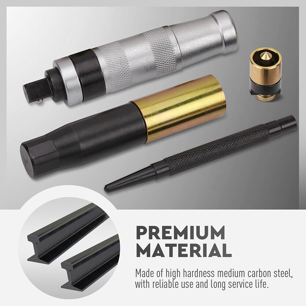 10Pc Wheel Lock Removal Tool Kit Wheel Locking Nut Key Remover Kit With Box - South East Clearance Centre