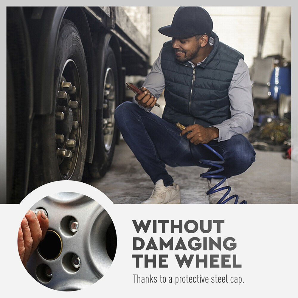 10Pc Wheel Lock Removal Tool Kit Wheel Locking Nut Key Remover Kit With Box - South East Clearance Centre