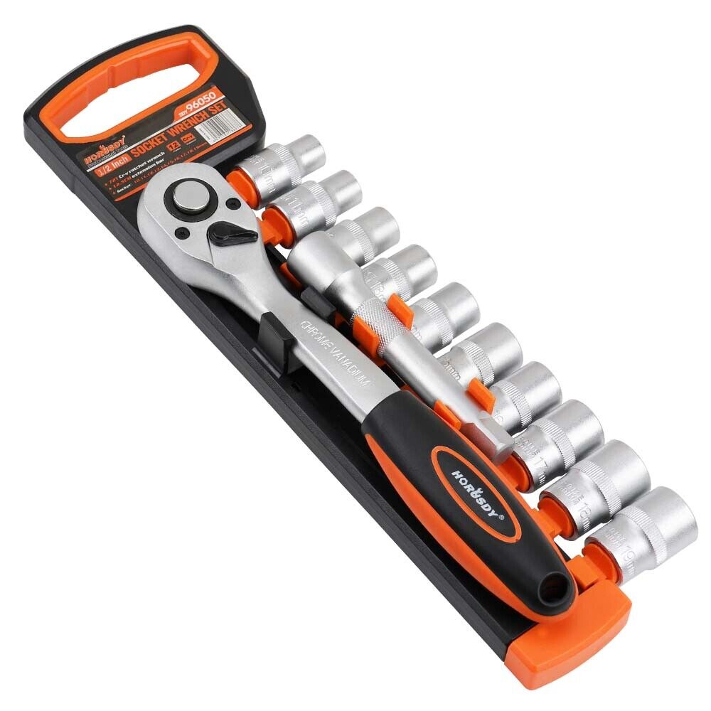 1/2" Ratchet Socket Wrench Set Extension Bar | 12 pieces - South East Clearance Centre