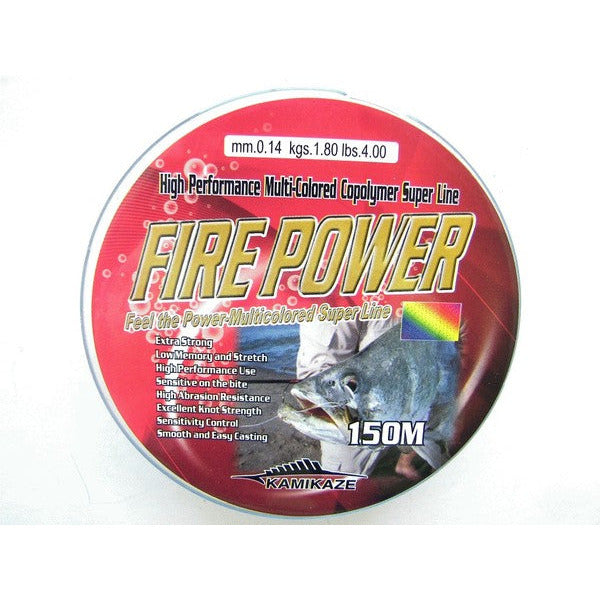 Bluewater FIREPOWER Super Line 150m 4lb Green & Blue - South East Clearance Centre