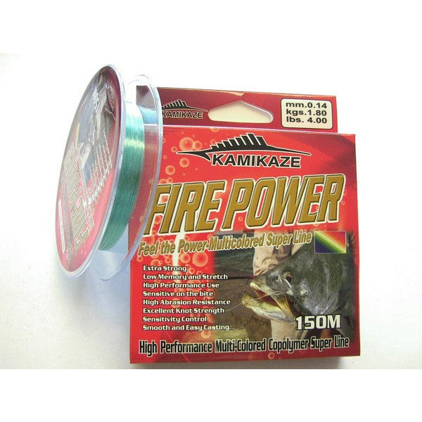 Bluewater FIREPOWER Super Line 150m 4lb Green & Blue - South East Clearance Centre