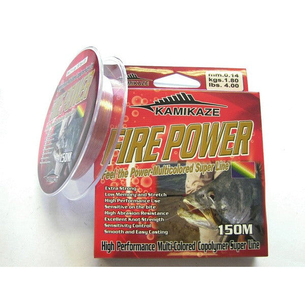 Bluewater FIREPOWER Super Line 150m 4lb Orange & Purple - South East Clearance Centre