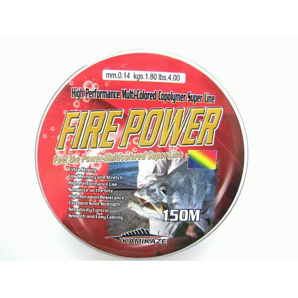 Bluewater FIREPOWER Super Line 150m 4lb Orange & Purple - South East Clearance Centre