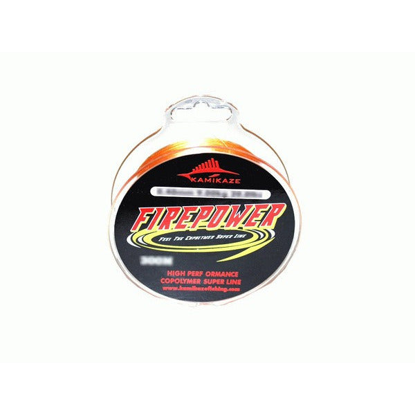 Kamikaze Firepower Super Line 200m 6lb ORANGE - South East Clearance Centre