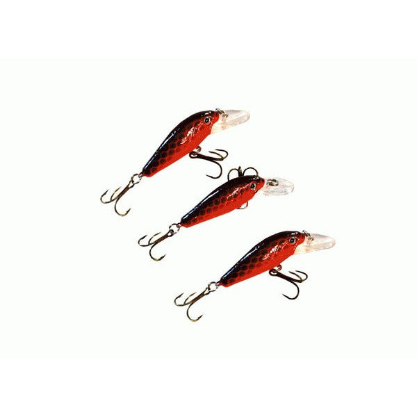 Kamikaze - Redfin Hardbody Lures 3 Pack - 75mm - 7g - South East Clearance Centre