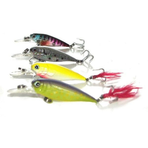 Kamikaze Hard Body Lures and Bag - Shallow Diver D - South East Clearance Centre