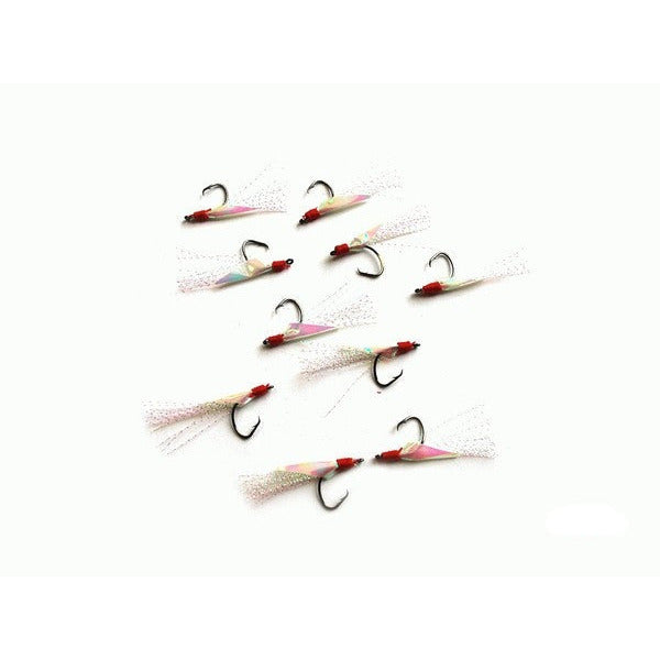 Rough Rider Flasher Circle Hooks #6 (2 Pk) White 20pcs - South East Clearance Centre