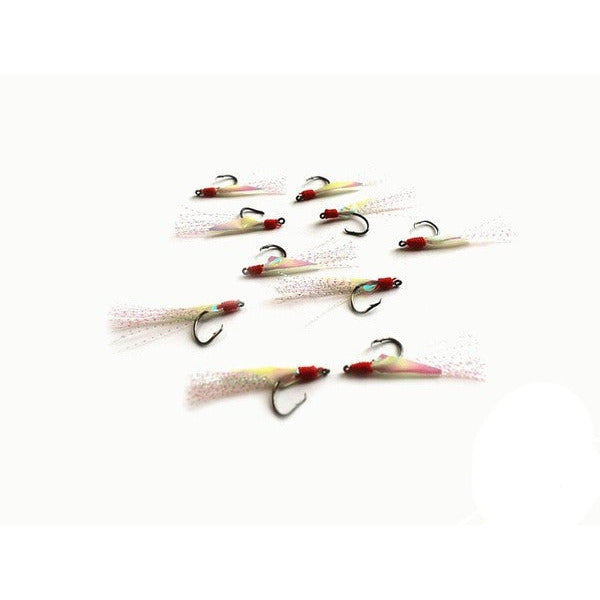 Rough Rider Flasher Circle Hooks #6 (2 Pk) White 20pcs - South East Clearance Centre