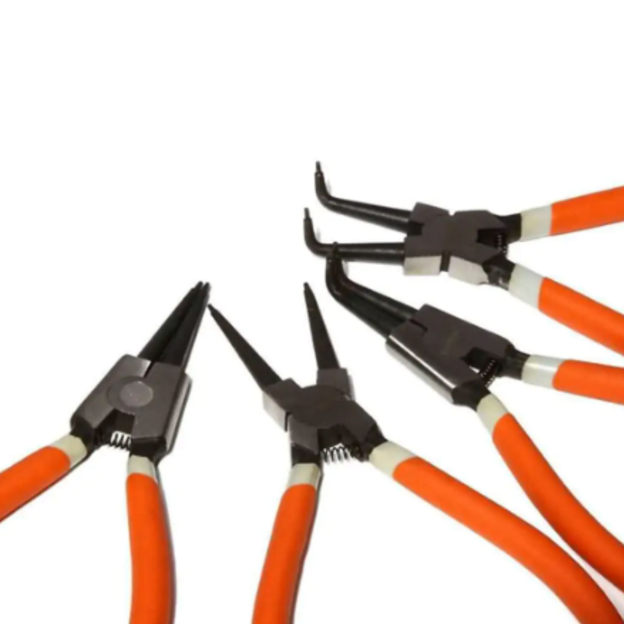 4-Piece 7″ Circlip Pliers Set | Internal, External, Bent, Straight Snap - South East Clearance Centre