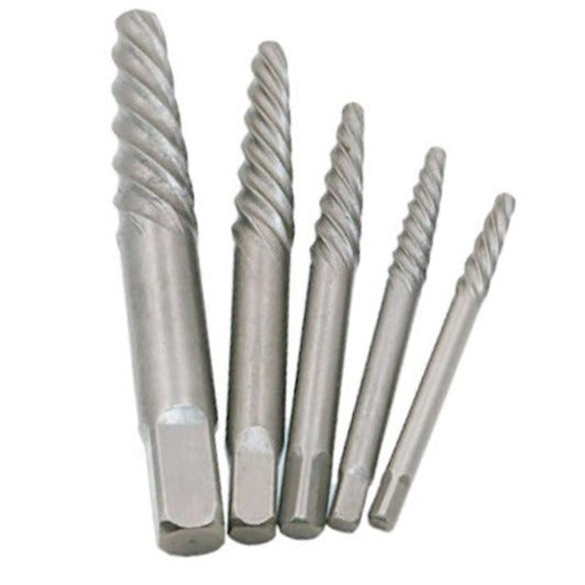 5 piece Damaged Screw Extractor Set - South East Clearance Centre