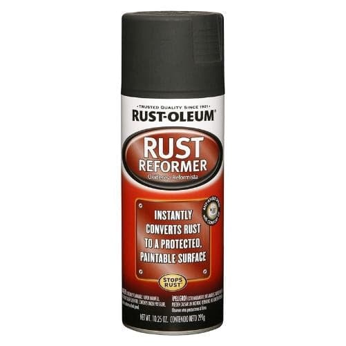 (6 PACK) Rust-Oleum Automotive Rust Reformer (Flat-Black) 298g Spray - South East Clearance Centre
