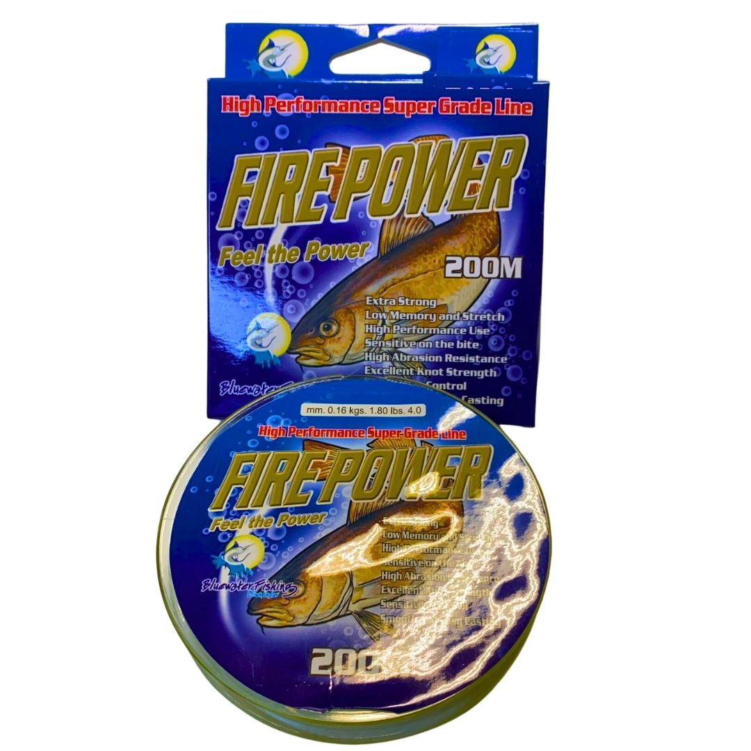 Yellow FIREPOWER Super Line 200m | 0.20MM | 6lbs - South East Clearance Centre