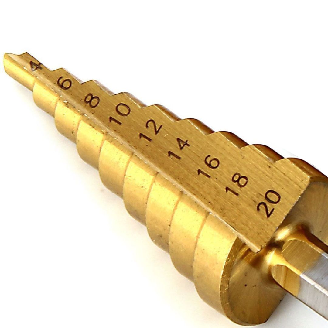 3 Piece HSS Step Drill Set - South East Clearance Centre