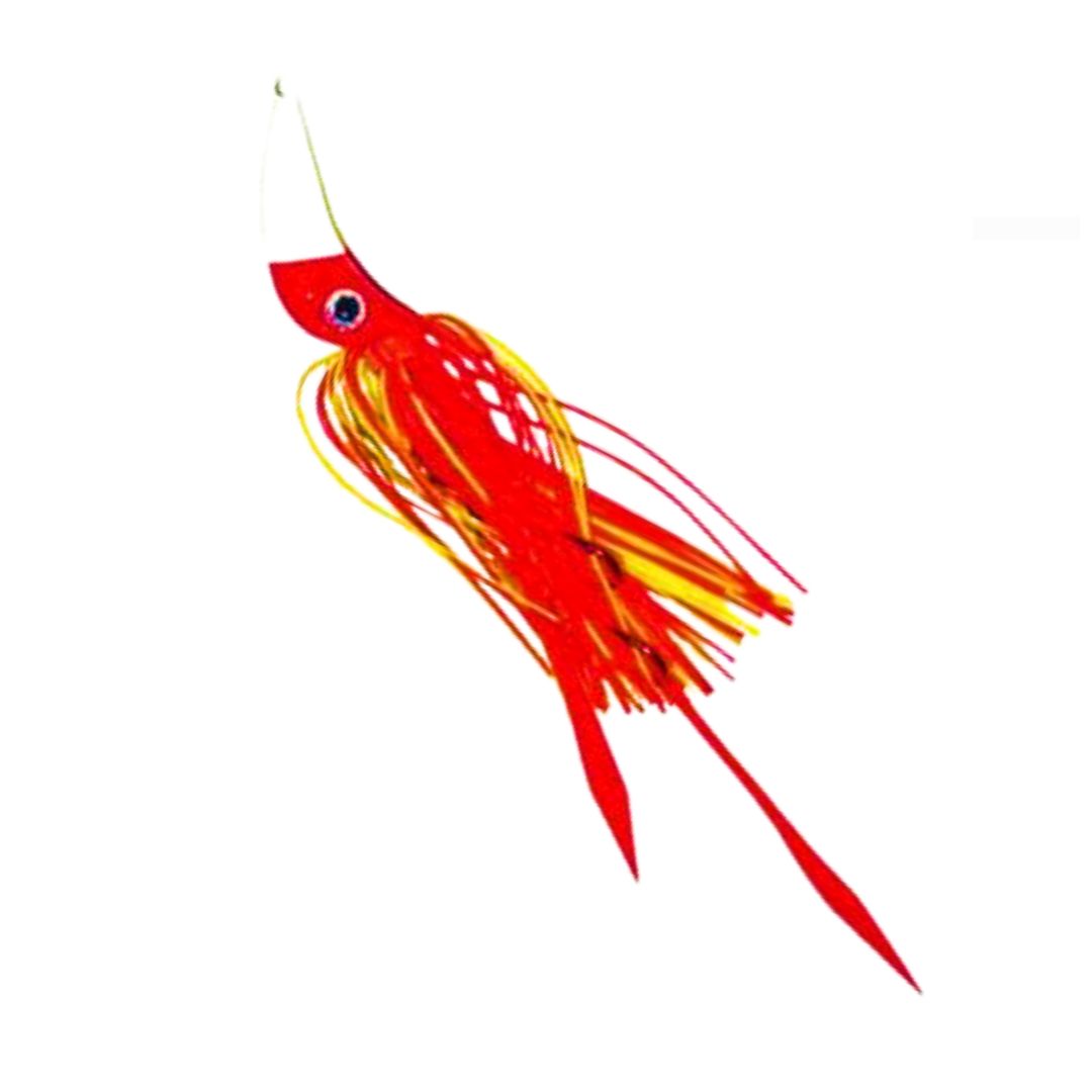 KAMIKAZE Octo Jig Tako Fukku Semua 150 gr Ocka Slow Jig - Orange/red - South East Clearance Centre