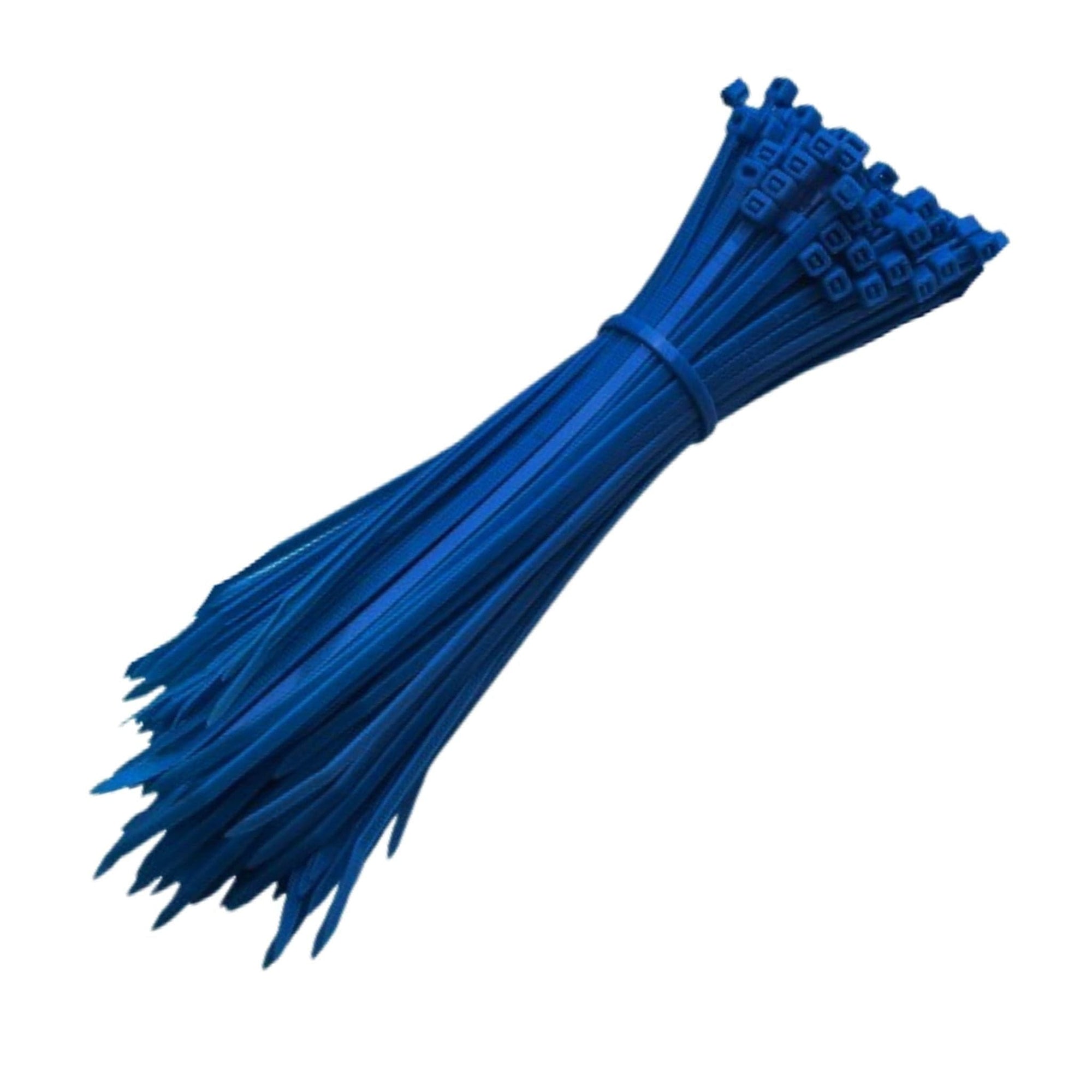 Blue Cable Ties (100 Pack) - 4.8mm x 200mm - South East Clearance Centre