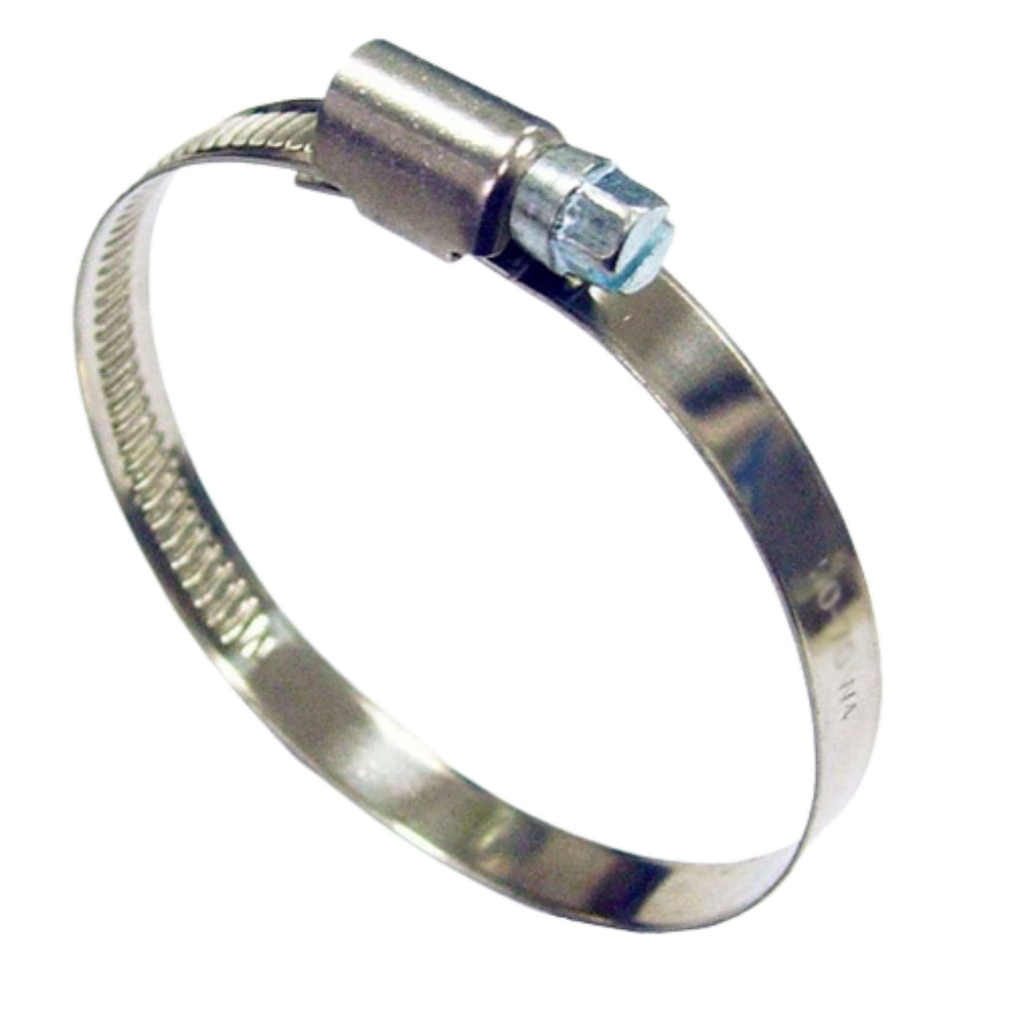60-80mm - German Type 304 Hose Clamp - Fully Stainless Steel (10 Pieces) - South East Clearance Centre