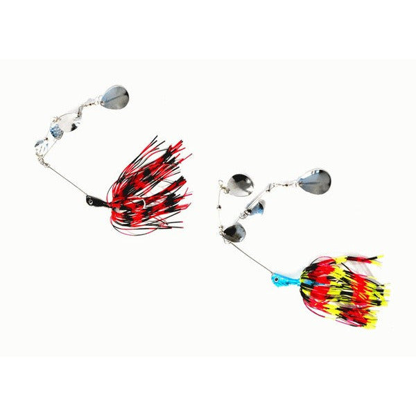 KAMIKAZE Quad Spin Arama Spinner Baits 14gr w plastic-2PkD - South East Clearance Centre