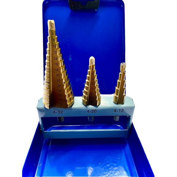 3 piece step drill kit - South East Clearance Centre