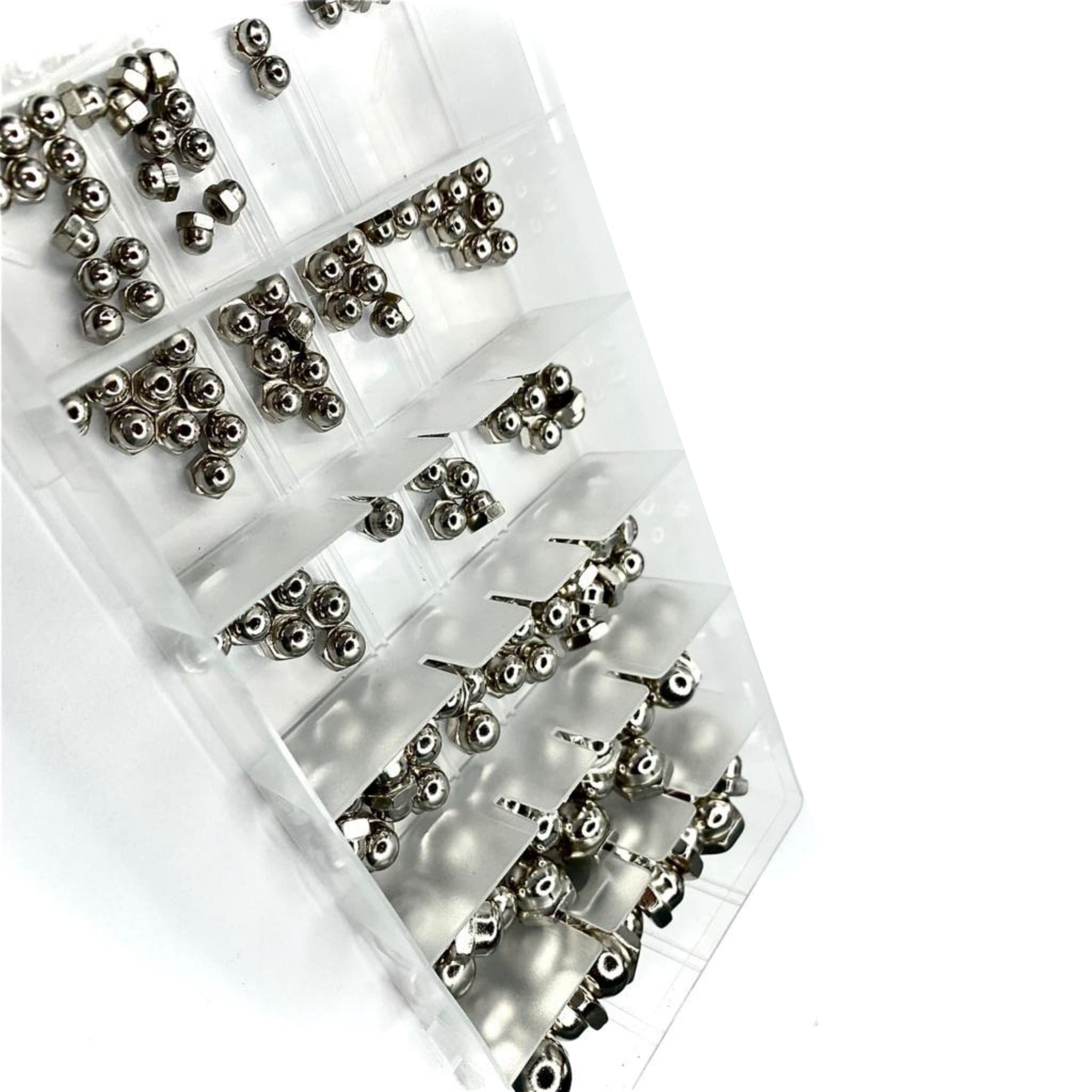 150 pieces Hex Nut with Top - Assortment Kit - South East Clearance Centre