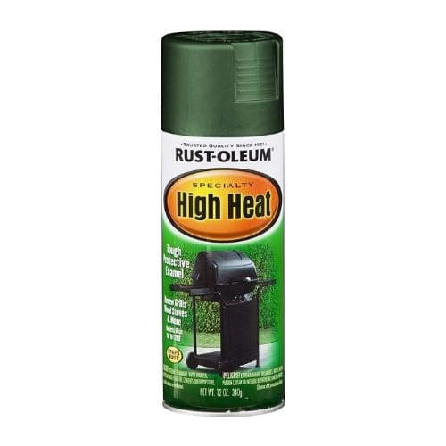 Rust-Oleum High Heat BBQ 340g Spray Paint 650º C - South East Clearance Centre