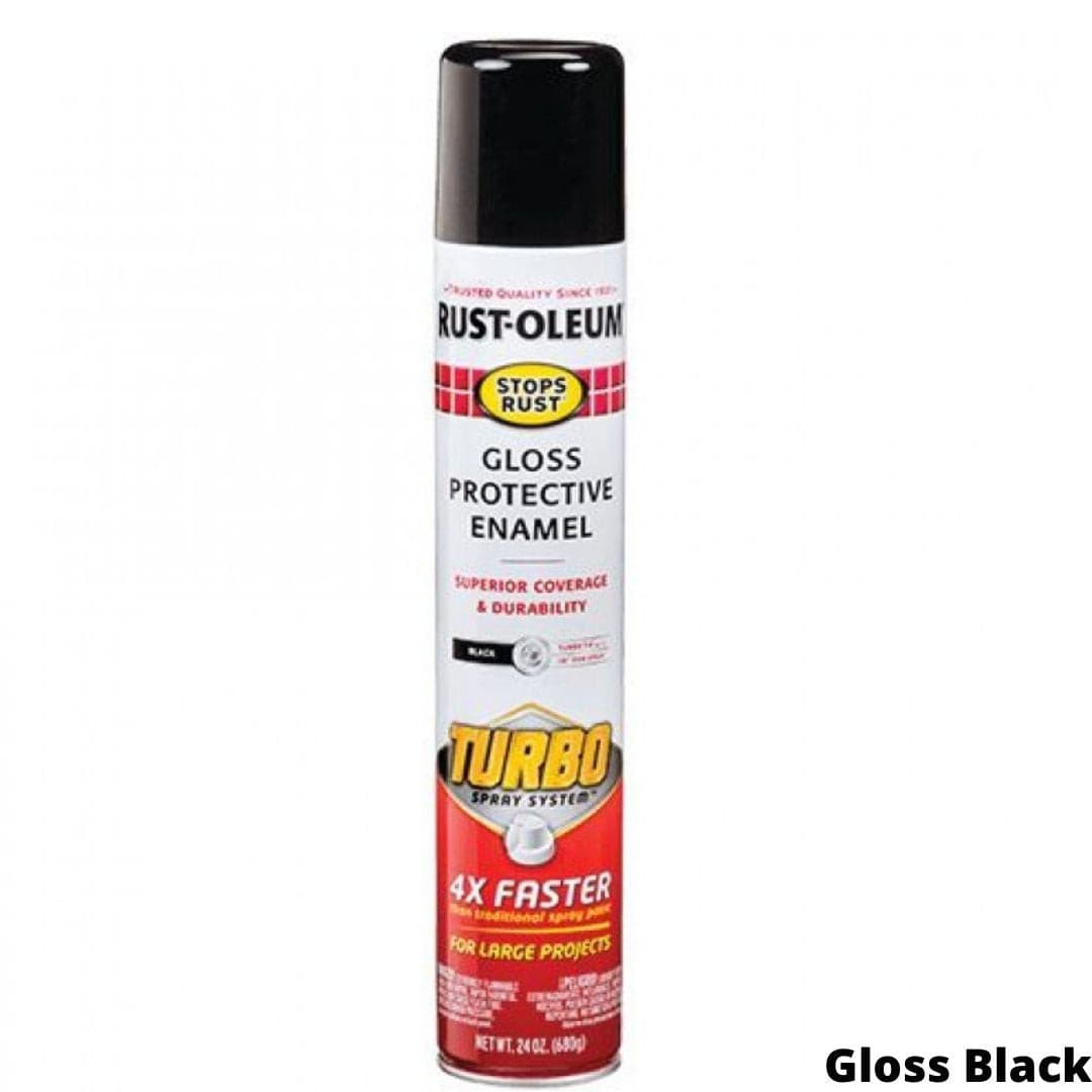 Rust-Oleum Gloss Protective Enamel With Turbo Spray System Rustoleum - South East Clearance Centre