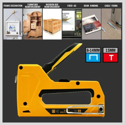 2in1 Heavy Duty Staple & Brad Nail Gun - South East Clearance Centre