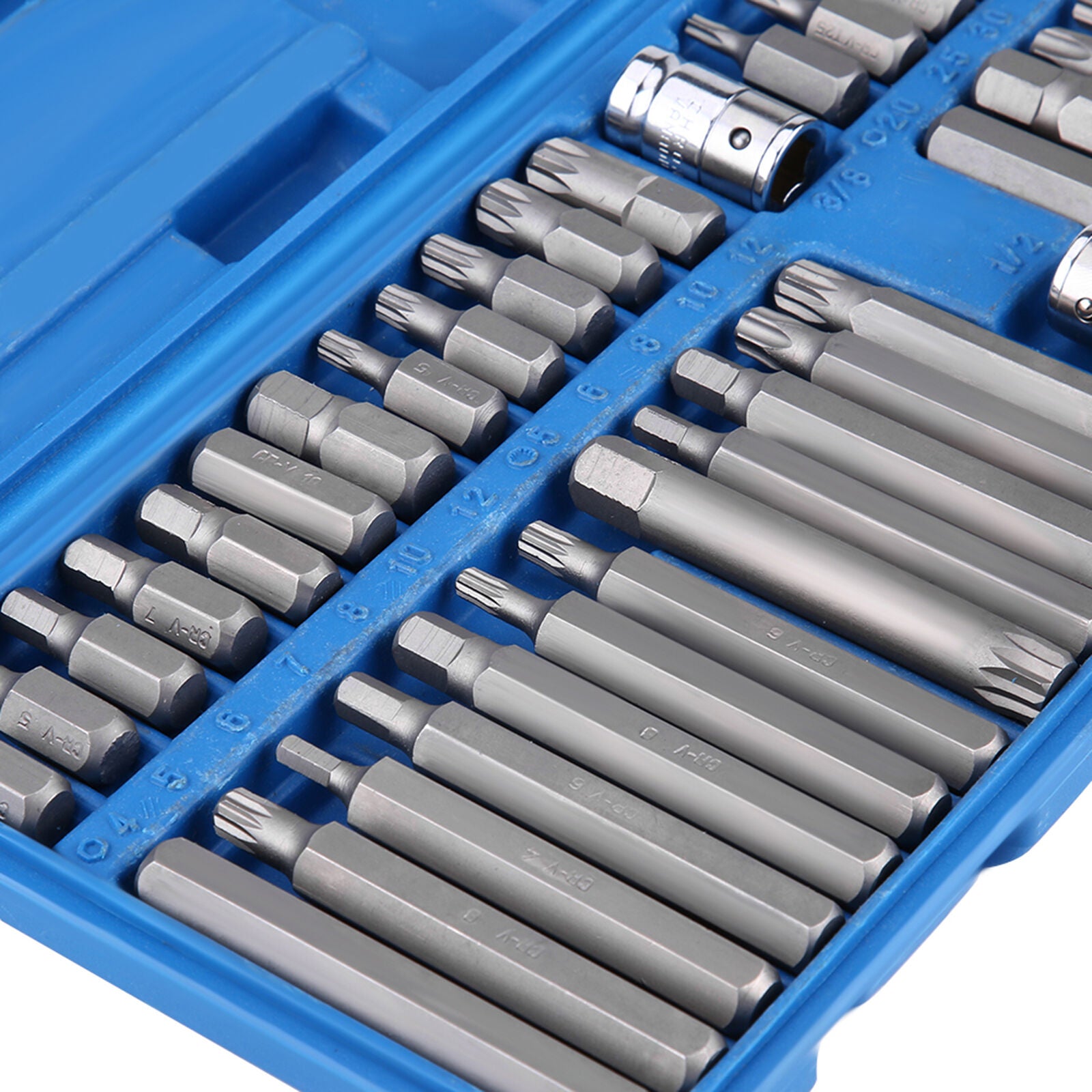 40 Piece Torx Key Socket Set | Allen Key, Torx Hex Star Spline Socket - South East Clearance Centre