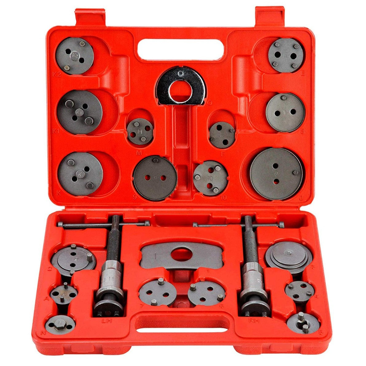 Universal 22pc Disc Brake Caliper Piston Rewind Tool Kit - South East Clearance Centre